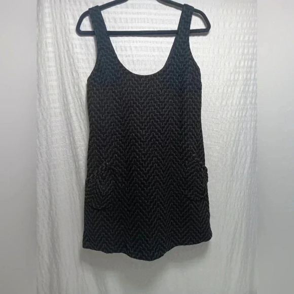 Anthropologie Plenty by Tracy Reese Wool Blend textured Babydoll Mini Dress. S - Picture 1 of 6